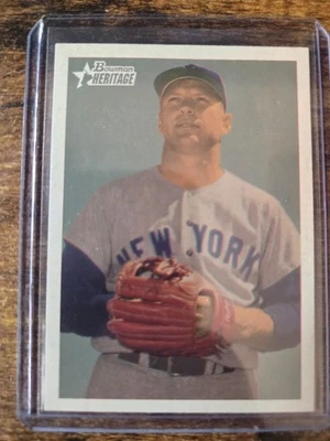 2006 Bowman Heritage Mickey Mantle #251 New York Yankees HOF - Image 1 of 2