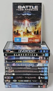 Sci-Fi DVD Bundle x13 Divergent Cloverfield John Carter Abigail Resident Evil - Picture 1 of 14