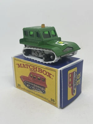 Lesney Matchbox 35 Custom BP Exploration Snow Trac Restored Repro Box. - Image 1 of 4