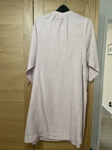 Toast Linen Pale Pink Shirt Dress - Medium - Picture 1 of 12