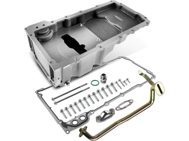 Autopart Premium 33FH56Q Engine Oil Pan Fits 1975 Chevy Bel Air Base RWD Sedan - Image 1 of 1