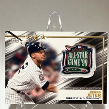 2022 TOPPS SERIES 2 ALL-STAR DEREK JETER COMMEMORATIVE PATCH RELIC