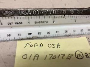 vintage buggy wrench ford 01a17017b m 82 aprox. 11/16 x 13/16 - Picture 1 of 3