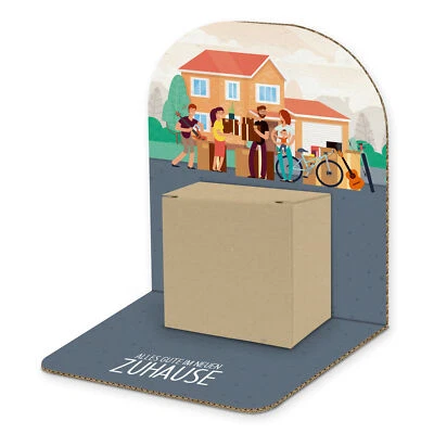 itenga Geldgeschenk Verpackung Gutschein Umzug zum Aufstellen inkl Geschenkbox - Bild 1 von 4