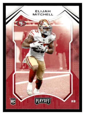 2021 playoff #292 elijah mitchell - Image 1 of 2