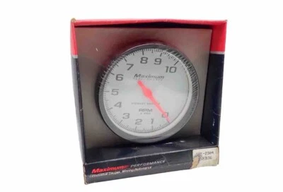 Nuevo de Lote Antiguo Stewart Warner 10.000 RPM Tacómetro Máximo Rendimiento Monster Tach Sin Usar Foto 1 de 4