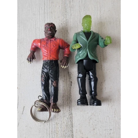 Frankenstein werewolf Halloween Action Figure Set monster Cover