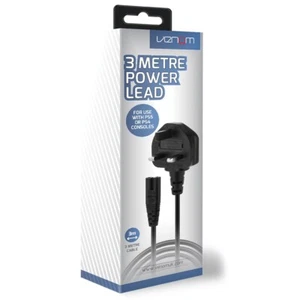 Cable de alimentación de repuesto Venom de 3 metros para PS5 y PS4 - Imagen 1 de 11