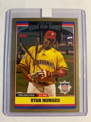 2006 Topps Update Home Run Derby Gold #D /2006 Ryan Howard #UH283 - Image 1 of 2