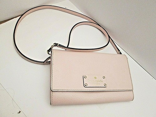 Kate Spade Natalie Wellesley piccola pantofola da balletto rosa borsa a tracolla WKRU2722