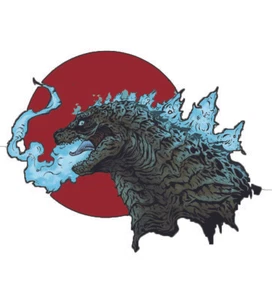 Pegatinas de calcomanía de vinilo Godzilla Blood Moon de 2""-6 - Imagen 1 de 1