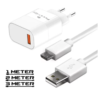 PRESTICO Schnell Ladegerät Ladekabel Micro USB Für original Samsung Galaxy S5 S6 S7 Edge