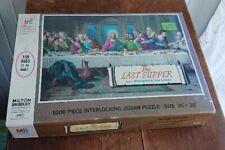 VTG "THE LAST SUPPER" Leonardo Da Vinci 1000 Pc PUZZLE Milton Bradley 1965