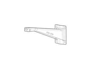 HPE Aruba Long Mount Kit v2 - Network device mounting kit - pole mountable, wall - Afbeelding 1 van 4