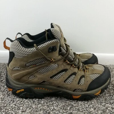 Botas de Senderismo Merrell Moab Ventilator Mid Nogal J86593W Para Hombre Talla 12 EE. UU. Foto 1 de 4