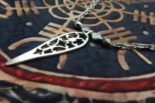 VETEMENTS Collana vichinga ciondolo gioielli norvegesi catena argento vichinghi nordici donna moda