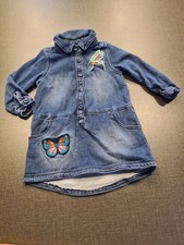 NEXT Denim Embroidered Baby Dresses for 