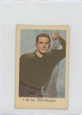 1958 Dutch Gum X Nr Set Kirk Douglas #XNr.283 0i4g