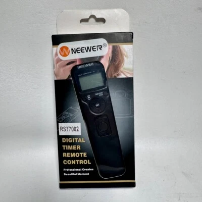 Neewer RST-7002 LCD Digital Timer Remote Controller for Canon! (WMP010102) - Image 1 of 3