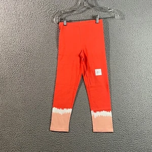 Old Navy Pant Youth Extra Large Orange Sweatpants Loose Gymnastics Dance 23x21 - Picture 1 of 14