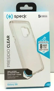 Speck Presidio Clear Series Protective Case Cover for Galaxy S9 Clear - Picture 1 of 5