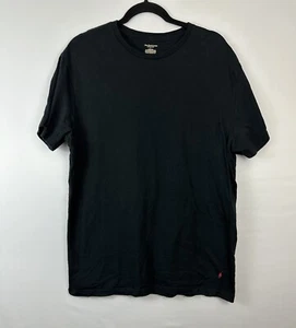 Camiseta polo Ralph Lauren para hombre talla grande manga corta negra calce clásico - Imagen 1 de 3