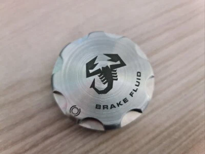 RLTECHDESIGN Tappo Cover Olio freni Alluminio Abarth 500/595/695 Grande Punto EVO 124