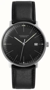Junghans Max Bill Automatic Sapphire Glass 38mm Black Dial Watch 27/4701.02 - Picture 1 of 1