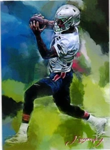 N'Keal Harry 2019 Authentic Artist Signed Limited Edition Print Card 50 of 50 - Bild 1 von 4