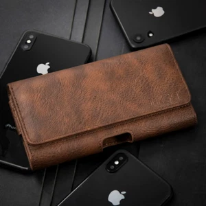 INNEXT PU Leather Belt Clip Holster Case Cover Pouch For Samsung Galaxy S10 Plus - Picture 1 of 19