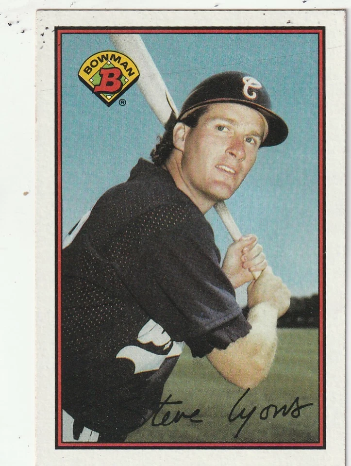 FREE SHIPPING-MINT-1989 Bowman Steve Lyons #63 WHITE SOX PLUS BONUS CARDS - Image 1 of 1