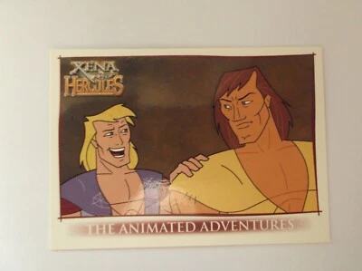 Rittenhouse - Xena & Hercules "HERCULES & IOLAUS" #UK Promo Trading Card - Image 1 of 2