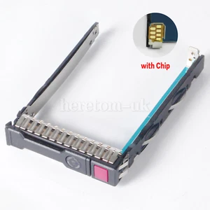 NEUF pour HP 651687-001 2.5" SFF HDD Tray Caddy G8 Gen8 Gen 9 DL380p 651699 DL360p - Photo 1/4