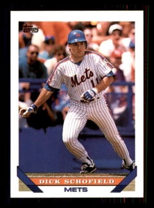 1993 Baseball Topps Dick Schofield New York Mets #79 - Picture 1 of 2
