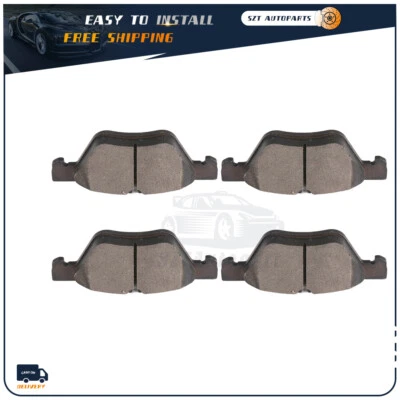 前陶瓷刹车片适用于 1998 - 2003 2004 2005 梅赛德斯 - 奔驰 E320 4Matic 3.2L — 第 1/4 张图片