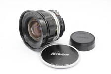 Nikon Nikkor UD Ai Kai Auto 20mm F3.5 w/Front and Rear Caps Lens