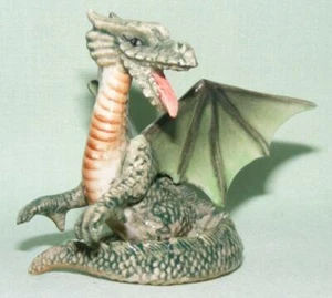 Figura de animal de porcelana en miniatura Climate dragón vertical K887 - Imagen 1 de 1