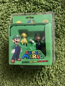 Super Mario Limited Edition Figurines - Luigi & Koopa Troopa w/ Collector’s Tin - Picture 1 of 2