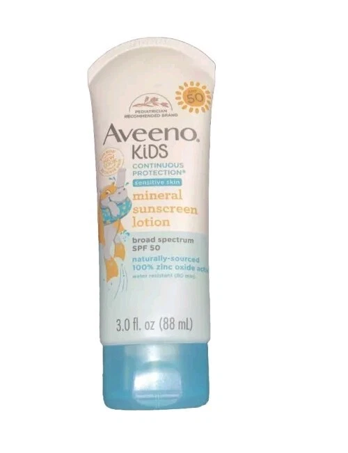 Aveeno Kids Continuous Protection Zinc Oxide 3 Fl Oz (Pack of 1), Exp 8/25 - Image 1 of 1