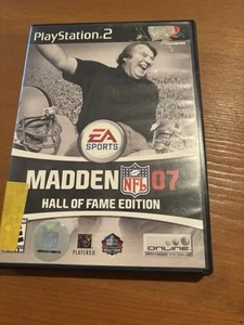 Madden NFL 07 Hall of Fame Edition (PlayStation 2) 2006 SOLO DISCO BONUS VG FS - Foto 1 di 4