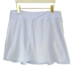 Lululemon Pace Rival Midrise Skirt Extra Long Size 10 Pastel Blue W8AEKS Running - Picture 1 of 10