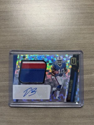 2019 Panini Unparalleled - Rookie Jersey Autographs Devin Singletary #326.../25 - Image 1 of 2