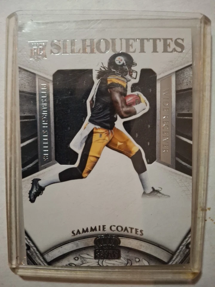 2015 Panini Crown Royal SAMMIE COATES Jersey PATCH #78/299  PITTSBURGH STEELERS - Image 1 of 3