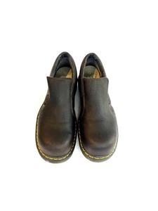 Dr. Martens Dunston Braun Leder Stahlkappe Slipper Arbeitsschuhe Herren Größe 12 - Bild 1 von 12