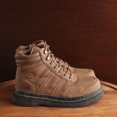 Chota Boots Mens SZ 7 Brown Abrams Creek Wading Felt Soles Ankle Outdoor Lace Up - Image 1 of 4