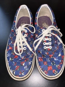 Vintage Vans Floral Checkerboard Sneaker - Bild 1 von 6