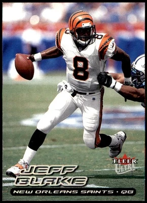 Jeff Blake 2000 Ultra #196 Saints NFL READ FREE SHIPPING AutographDen - Image 1 of 2