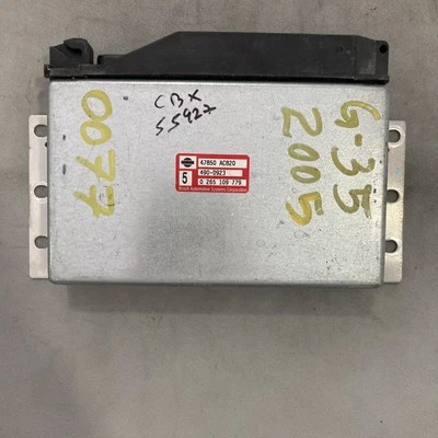 2005 Infiniti G35 Anti-Lock Braking System Module 47850 AC820 — 第 1/3 张图片