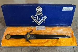 Ceremonial Masonic Dagger with Sheath T160 - Picture 1 of 7