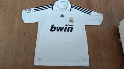 REAL MADRID 2008-2009 Bwin camiseta shirt trikot maillot maglia adidas - Imagen 1 de 4